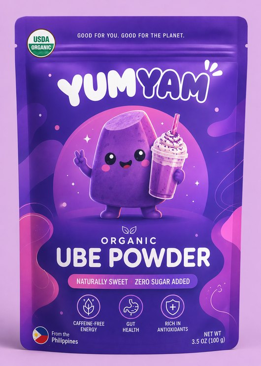 YumYam Organic Ube Powder 100g pouch
